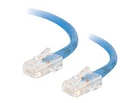 C2G Cat5e Non-Booted Unshielded (UTP) Network Patch Cable - Patch-kabel - RJ-45 (hane) till RJ-45 (hane) - 15 m - UTP - CAT 5e - tvinnad, enhetsstart - blå 83028