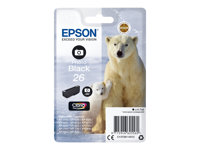 Epson 26 - 4.7 ml - foto-svart - original - blister - bläckpatron - för Expression Premium XP-510, 520, 600, 605, 610, 615, 620, 625, 700, 710, 720, 800, 810, 820 C13T26114012