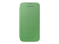 Samsung Flip Cover EF-FI950B - Fodral för mobiltelefon - grön - för Galaxy S4 EF-FI950BGEGWW