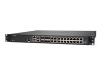 SonicWall NSa 5650 - Advanced Edition - säkerhetsfunktion - 10GbE, 2.5GbE - 1U - SonicWall säkerhetsuppgradering, plusprogram (3 år) - kan monteras i rack 01-SSC-4346