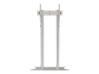 Multibrackets M Display Stand 180 Dual Pillar - Ställ - för platt panel - aluminium - silver - skärmstorlek: 70"-110" - monteringsgränssnitt: upp till 800 x 600 mm - golvstående 7350073732555