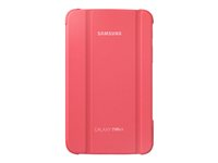 Samsung Book Cover EF-BT210B - Vikbart fodral för surfplatta - bärrosa - 7" - för Galaxy Tab 3 (7 tum) EF-BT210BPEGWW