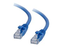 C2G - Patch-kabel - RJ-45 (hane) till RJ-45 (hane) - 5 m - UTP - CAT 5e - startad, hakfri - blå 82422