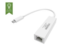 Vision TC-USBCETH - Nätverksadapter - USB-C - 1GbE - 1000Base-T - vit TC-USBCETH