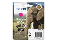 Epson 24XL - 8.7 ml - XL - magenta - original - blister - bläckpatron - för Expression Photo XP-55, 750, 760, 850, 860, 950, 960; Expression Premium XP-750, 850 C13T24334010