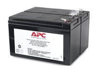 APC Replacement Battery Cartridge #113 - UPS-batteri - 1 x batteri - Bly-syra - svart - för Back-UPS RS 1100 APCRBC113