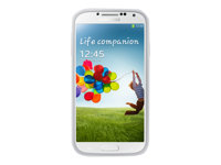 Samsung Protective Cover+ EF-PI950B - Baksidesskydd för mobiltelefon - vit - för Galaxy S4 EF-PI950BWEGWW