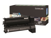 Lexmark - Cyan - original - tonerkassett LRP - för Lexmark C752, C760, C762, X752, X762 15G041C