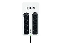 Eaton 3S 850 - UPS - AC 220-240 V - 510 Watt - 850 VA - 1-fas - USB - utgångskontakter: 8 3S850D