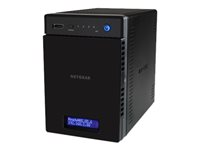 NETGEAR ReadyNAS 314 RN31443D - NAS-server - 4 fack - 12 TB - SATA 3Gb/s - HDD 3 TB x 4 - RAID RAID 0, 1, 5, 10 - RAM 2 GB - Gigabit Ethernet - iSCSI support RN31443D-100EUS