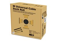 Multibrackets M Universal Cable Sock Roll 20 mm x 50 m - Kabelorganiserare - silver 7350022732445