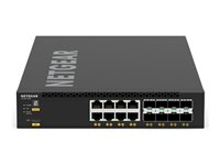 NETGEAR M4350 Series M4350-8X8F - Switch - L3 - Administrerad - 8 x 10/100/1000/2.5G/5G/10GBase-T + 8 x 1 Gigabit / 10 Gigabit SFP+ - främre till bakre luftflöde - rackmonterbar XSM4316-100NES