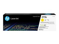 HP 219X - Lång livslängd - gul - original - LaserJet - tonerkassett (W2192X) - för P/N: 499Q6F#ABZ, 499Q6F#BAZ, 499Q7F#ABU, 499Q8F#ABF, 499Q8F#ABU, 499Q8F#BAZ, 499R0F#ABU W2192X