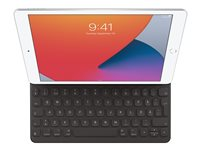 Apple Smart - Tangentbord och foliefodral - Apple Smart connector - QWERTY - internationell engelska - för 10.2-inch iPad (7th generation, 8th generation, 9th generation); 10.5-inch iPad Air (3rd generation); 10.5-inch iPad Pro MX3L2Z/A