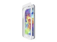Belkin TrueClear Exactalign - Skärmskydd för mobiltelefon - transparent - för Samsung Galaxy S5 F8M839BT
