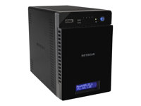 NETGEAR ReadyNAS 104 RN10442D - NAS-server - 4 fack - 8 TB - SATA 3Gb/s - HDD 2 TB x 4 - RAID RAID 0, 1, 5, 6, 10, JBOD - RAM 512 MB - Gigabit Ethernet - iSCSI support RN10442D-100EUS