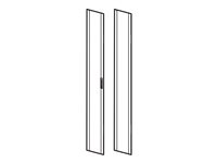 APC NetShelter SX - Rackdörr - grå - 42U - för P/N: NBPD0160A, NBWL0355A, SMC1500I-2UC, SMX2000LVNCUS, SRT1000RMXLI, SRT1000RMXLI-NC AR7150G