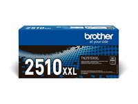 Brother TN2510XXL - Ultra High Yield - svart - original - box - tonerkassett - för Brother HL-L2865DW, MFC-L2960DW, MFC-L2980DW TN2510XXL