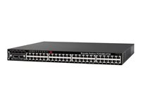 Brocade FastIron CX 648S-HPOE - Switch - L3 - Administrerad - 48 x 10/100/1000 (PoE) + 4 x kombinations-SFP + 2 x XFP - rackmonterbar - PoE FCX648S-HPOE