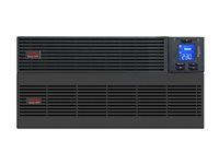 APC Easy UPS SRV SRV10KRIL - UPS (kan monteras i rack) - AC 220-240 V - 10000 Watt - 10000 VA - 1-fas - RS-232, USB - utgångskontakter: 1 - 2U SRV10KRIL