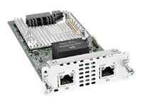 Cisco Fourth-Generation Multi-flex Trunk Voice/Clear-channel Data T1/E1 Module - Expansionsmodul - T1/E1 x 2 - T-1/E-1 - TAA-kompatibel - för Cisco 4451-X NIM-2MFT-T1/E1++=