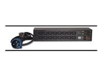 APC Switched Rack PDU AP7922B - Kraftdistributionsenhet (kan monteras i rack) - AC 230 V - Ethernet 10/100 - ingång: IEC 60309 32A - utgångskontakter: 16 (power IEC 60320 C13) - 2U - 3.66 m sladd - för P/N: SCL400RMJ1U, SCL500RMI1UC, SCL500RMI1UNC, SMTL1000RMI2UC, SMTL750RMI2UC AP7922B