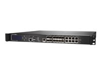 SonicWall SuperMassive 9200 - Säkerhetsfunktion - 10GbE - 1U - kan monteras i rack 01-SSC-3810