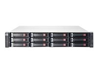 HPE Modular Smart Array 1040 Dual Controller LFF Storage - Hårddiskarray - iSCSI (1 GbE) (extern) - kan monteras i rack - 2U E7W01A