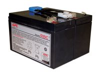 APC Replacement Battery Cartridge #142 - UPS-batteri - 1 x batteri - Bly-syra - 216 Wh - för P/N: SMC1000, SMC1000-BR, SMC1000C, SMC1000I, SMC1000IC, SMC1000TW APCRBC142