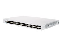 Cisco Business 250 Series CBS250-48T-4G - Switch - L3 - smart - 48 x 10/100/1000 + 4 x Gigabit SFP - rackmonterbar CBS250-48T-4G-EU