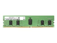 HP - DDR4 - modul - 8 GB - DIMM 288-pin - 2666 MHz / PC4-21300 - 1.2 V - ej buffrad - icke ECC - för Workstation Z2 G4 (non-ECC), Z4 G4 (non-ECC) 3PL81AA
