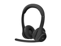 Logitech Zone 300 - Headset - på örat - Bluetooth - trådlös - midnattssvart 981-001407
