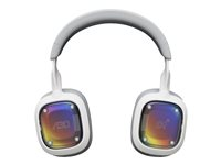 ASTRO Gaming A30 - Headset - fullstorlek - Bluetooth / LIGHTSPEED - trådlös, kabelansluten - 3,5 mm kontakt, USB-A via Bluetooth-adapter - vit 939-001994