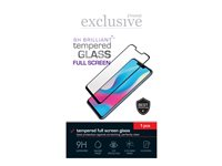 Insmat Exclusive - Skärmskydd för mobiltelefon - helskärm, 9H Brilliant - 2.5D - glas - ramfärg svart - för OnePlus 15 861-1680