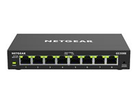 NETGEAR Plus GS308E - Switch - smart - 8 x 10/100/1000 GS308E-100PES