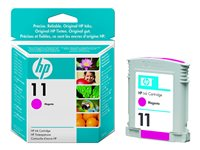 HP 11 - 28 ml - magenta - original - bläckpatron - för Business Inkjet 1000, 1100, 1200, 2300, 2800; DesignJet 110, 70; Officejet Pro K850 C4837A
