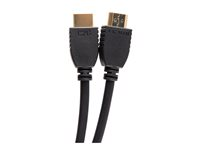 C2G 6ft (1.8m) Ultra High Speed HDMI® Cable with Ethernet - 8K 60Hz - Ultra High Speed - HDMI-kabel med Ethernet - HDMI hane till HDMI hane - 1.8 m - svart - 8K60 Hz (7680 x 4320) stöd C2G10411