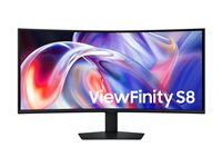 Samsung ViewFinity S8 S40H850TAU - S85TH Series - LED-skärm - böjd - 40" - HDR LS40H850TAUXXE