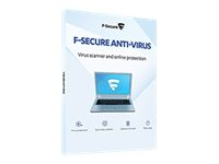 F-Secure Anti-Virus - Abonnemangslicens (1 år) + 1 års standardsupport och underhållstjänster - 3 datorer - ESD - Win, Mac - internationellt FCACOB1N003G1