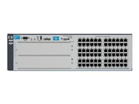 HPE 4202-72 vl Switch - Switch - Administrerad - 72 x 10/100 - rackmonterbar J8772B#ABB