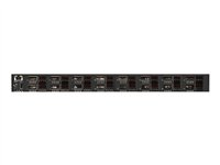 IBM System Networking RackSwitch G8316F - Switch - L3 - Administrerad - 16 x 40 Gigabit QSFP+ - främre till bakre luftflöde - rackmonterbar 8036AFX