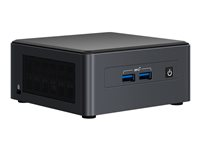 Intel Next Unit of Computing Kit 11 Pro Kit - NUC11TNHi3 - mini-PC - AI Ready - Core i3 1115G4 3 GHz - 0 GB - ingen HDD BNUC11TNHI30000