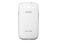 Samsung Protective Cover+ EFC-1G6B - Baksidesskydd för mobiltelefon - vit - för Galaxy S III EFC-1G6BWECSTD
