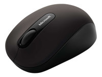 Microsoft Bluetooth Mobile Mouse 3600 - Mus - höger- och vänsterhänta - optisk - 3 knappar - trådlös - Bluetooth 4.0 - svart PN7-00003