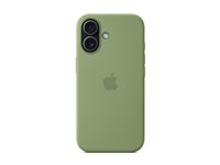 Apple - Skydd för mobiltelefon - MagSafe-kompatibilitet - silikon - ljus mossa - för iPhone 17 MGEX4ZM/A