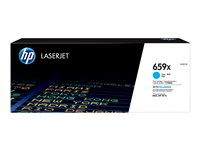 HP 659X - Cyan - original - LaserJet - tonerkassett (W2011X) - för Color LaserJet Enterprise MFP M776; LaserJet Enterprise MFP M776 W2011X