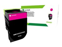 Lexmark - Magenta - original - tonerkassett - för Lexmark CX310dn, CX310n, CX410de, CX410dte, CX410e, CX510de, CX510dhe, CX510dthe 80C2SME