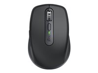 Logitech MX Anywhere 3S for Business - Mus - högerhänt - optisk - 6 knappar - trådlös - Bluetooth - Logitech Logi Bolt USB-mottagare - grafit 910-006958