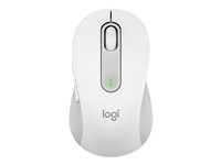 Logitech Signature M650 - Mus - optisk - 5 knappar - trådlös - 2.4 GHz, Bluetooth - Logitech Logi Bolt USB-mottagare - offwhite 910-006255