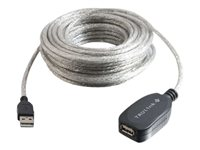 C2G TruLink USB 2.0 Active Extension Cable - USB-förlängningskabel - USB (hona) till USB (hane) - USB 2.0 - 12 m - aktiv - vit 81656